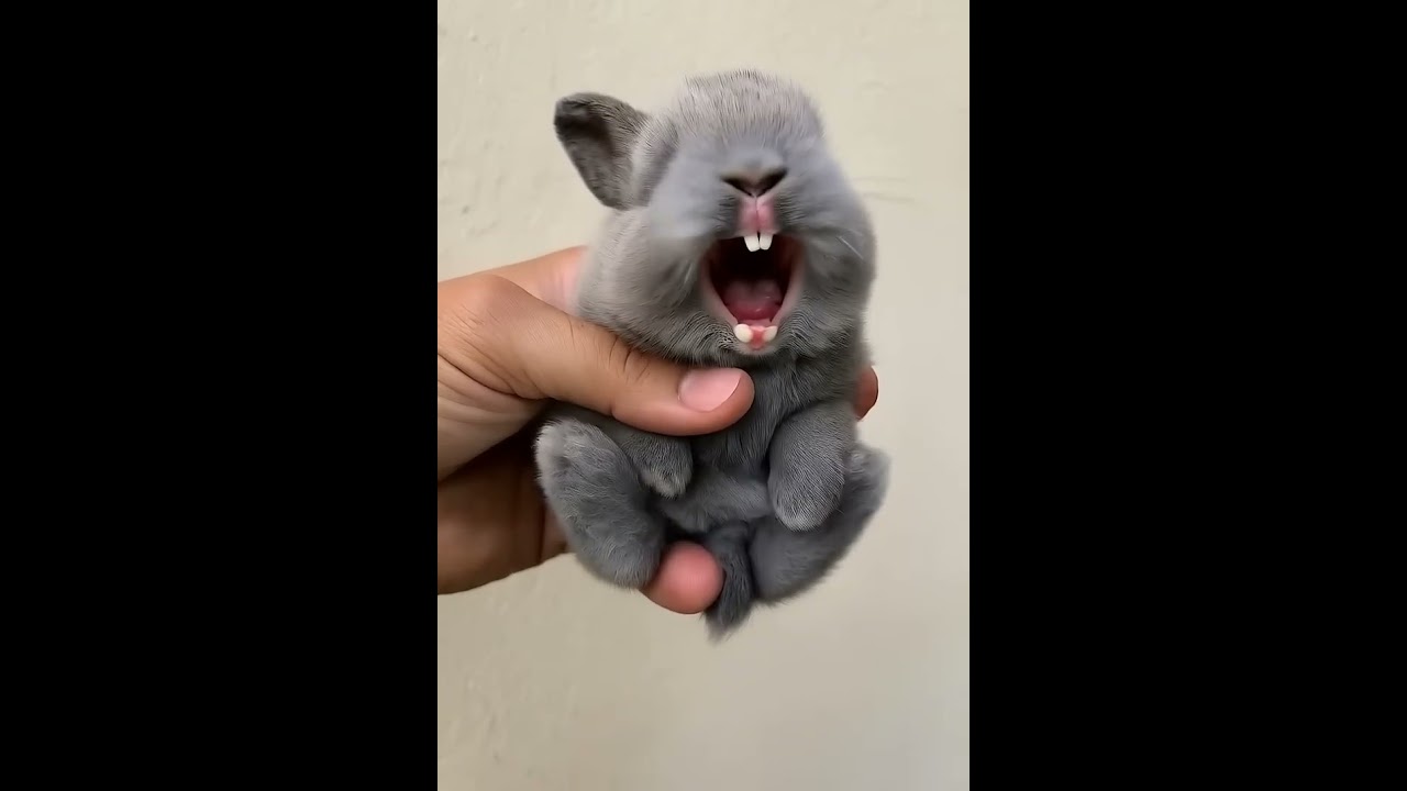 Little Grey Bunny Squeaks 