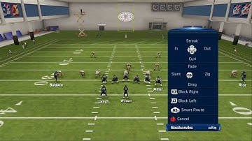 MADDEN 13 CURL ATTACK OUT OF SHOTGUN WING TRIPS WK. ROCKET CATCH??