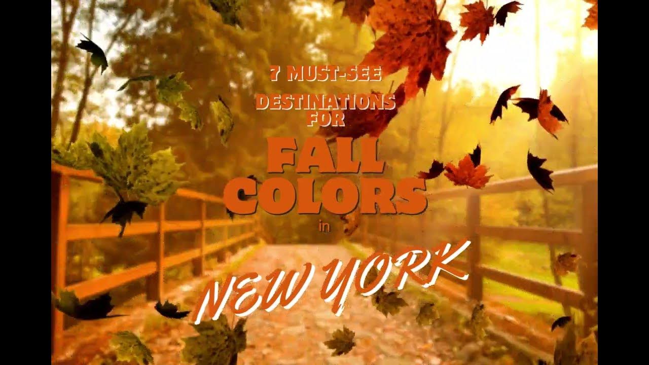 7 Amazing Places to see Fall Colors in New York State Fall Foliage