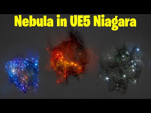 Nebula in UE5 Niagara Tutorial | Download Files