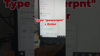 How To Open PowerPoint Using Run Command Windows + R