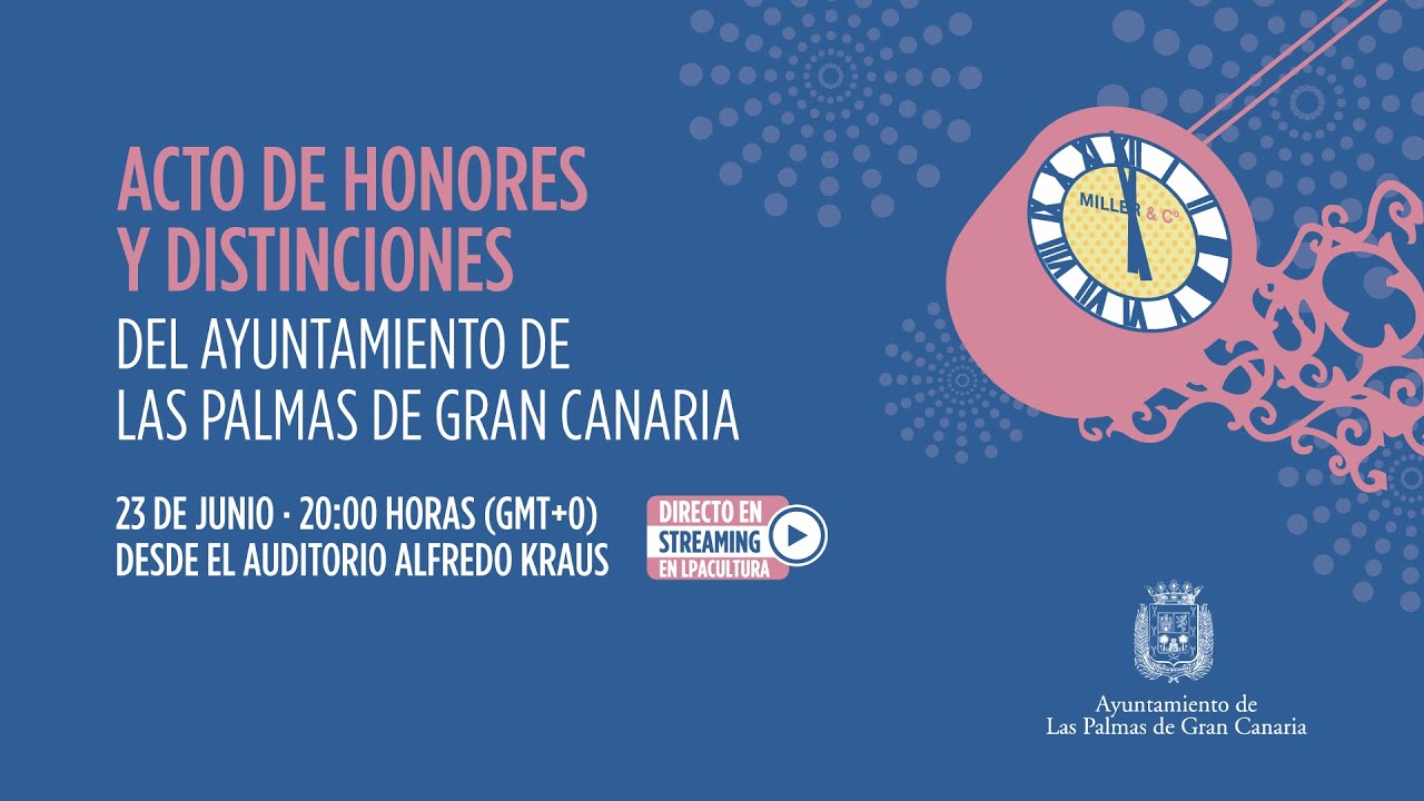 Premios y distinciones en el acto institucional de las Fiestas  Fundacionales de Las Palmas de Gran Canaria | Canarias7