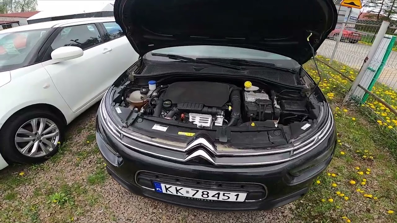 Where is Engine Oil Level Dipstick in the Citroen C4 Cactus ( 2014  2021 )