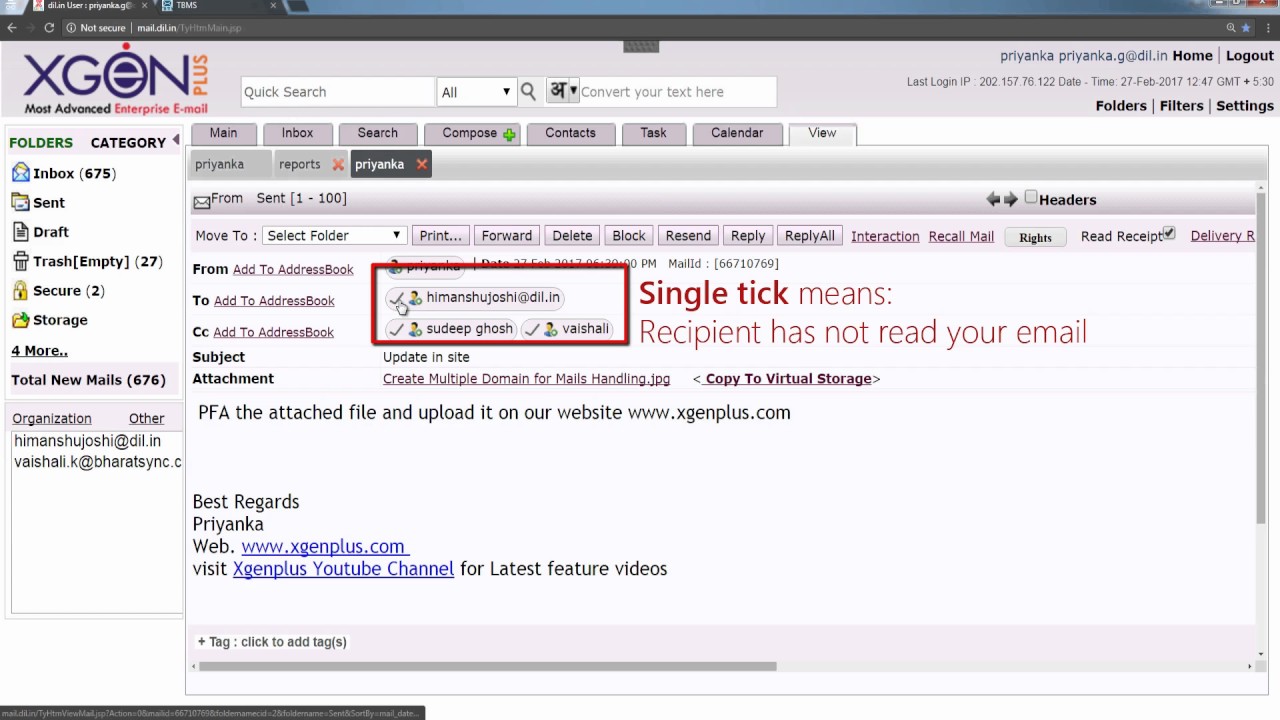How To Track Sent Email Read Unread In The Easiest Way With XgenPlus
