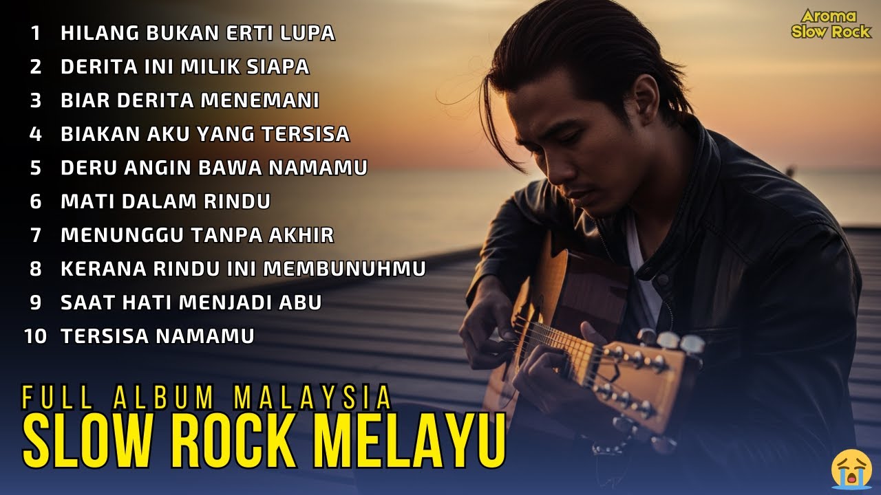 LAGU SLOW ROCK MELAYU PALING MENYENTUH 💔 | TEMAN SETIA MENEMANI KERJA & LEMBUR