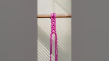 Circle Pattern #shorts #Knot variation #Luckber.id #Macrame patterns