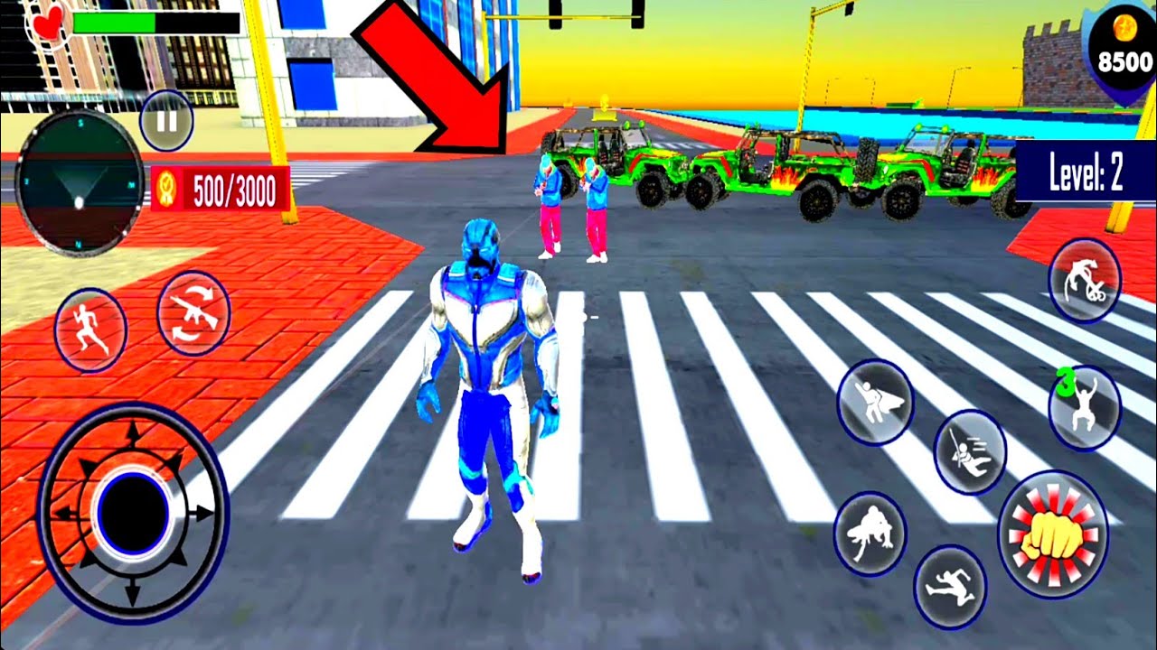 Police Robot Speed hero: Police Cop robot games 3D: Robot Police Car Games - Android GameGlay 2021