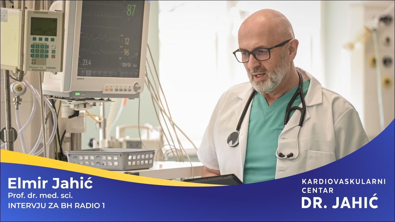 Prof. dr. med. sci. Elmir Jahić – intervju o hipertenziji za BH Radio 1