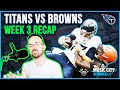 Recapping Titans embarrassing 27-3 loss to Browns | Music City Audible Podcast