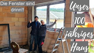 Die Kunst des richtigen Fenstereinbaus/ Bauvlog37