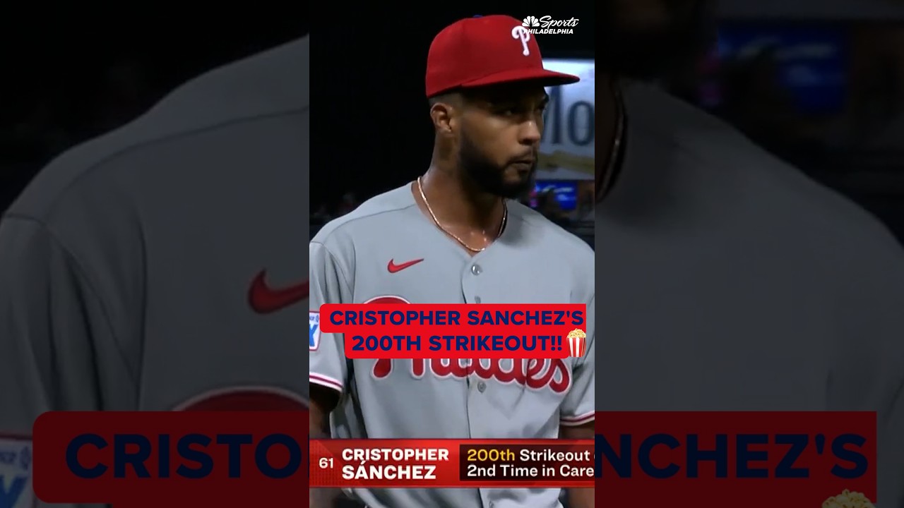 200 and counting for Cristopher Sanchez!