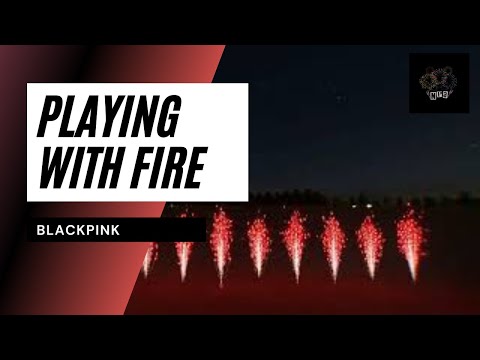 BLACKPINK- 'Playing With Fire' Live At TOKYO DOME (Fireworks Performance Reconstruction)