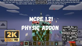 🔥 MCPE 1.21용 물리 애드온 + Prizma Deferred Shader! (사실적인 그래픽 & 물리) screenshot 5