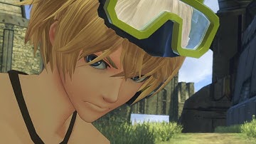 Xenoblade Chronicles DE Ch. 17 NG+ (140)- Telethia invasion, Shulk