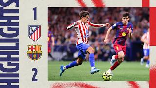 Atlético De Madrid 1 - 2 Fc Barcelona ⚽ Giuliano Highlights, Laliga - Md30