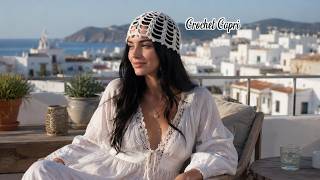 GORRO O MESH HAT A CROCHET 🌻🌞