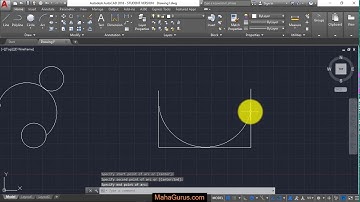 How to Create Arc Using Three Points in AutoCAD- Three Points Arc Autocad in Hindi