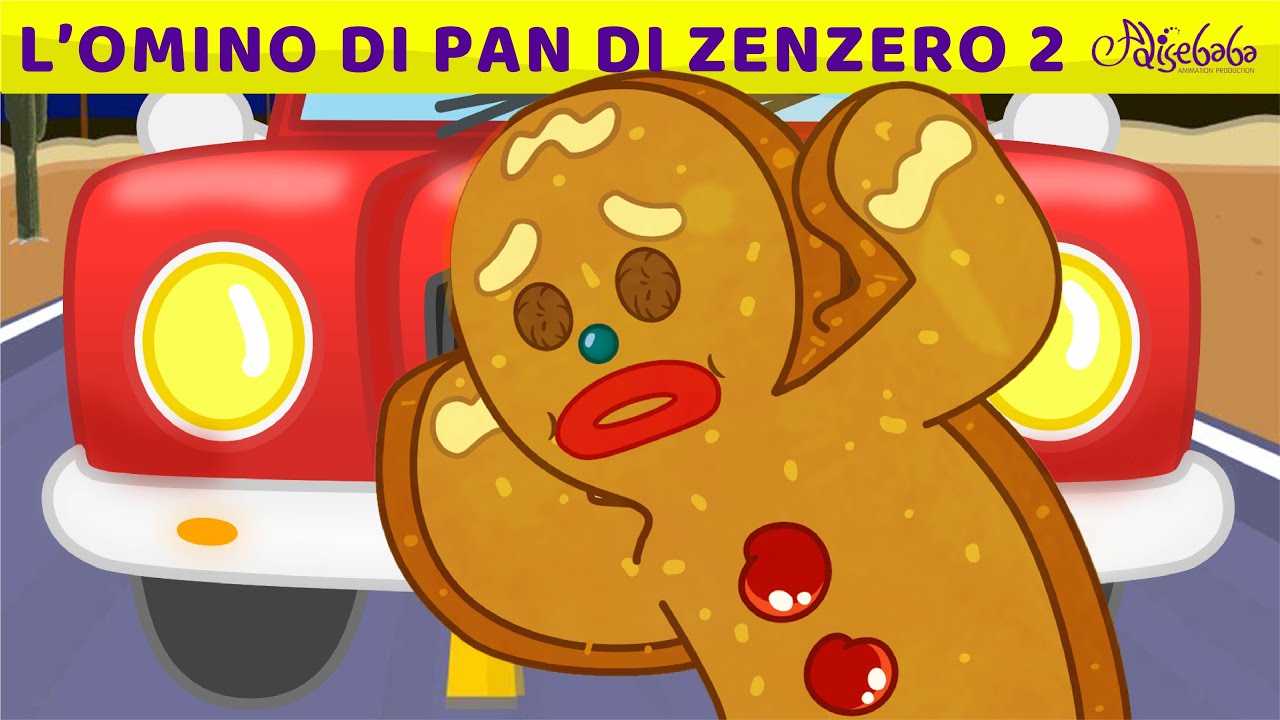 L' Omino Di Pan Di Zenzero Film L’omino di Pan di Zenzero Va in Città Storie Italiane - Cartoni Animati