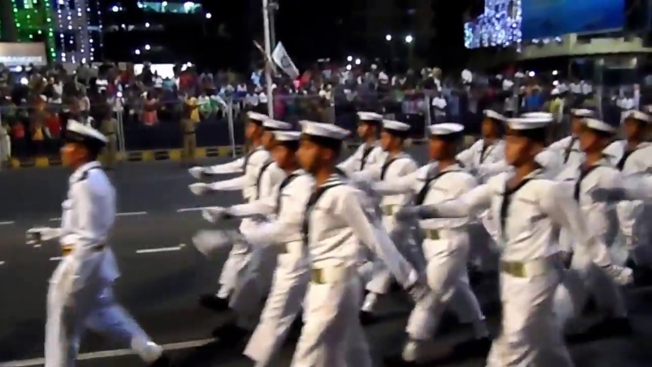 International City Parade  On The Eve Of IFR 2016 At Visakhapatnam, India