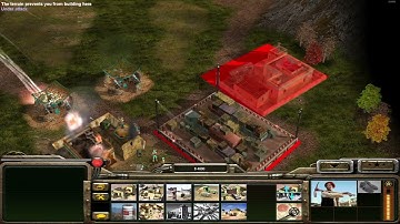 Stealth General vs Air Force General | Stage 1 | Challenge Mode | Hard Difficulty | C&C Zero Hour