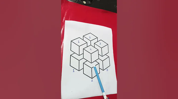 3 or 4? #viral #viralshort #trending #artist #ytshorts #easy #fyp #illusion #shorts #challenge #how