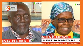 Martha Karua's parents reaction to their daughter being named Raila’s running mate