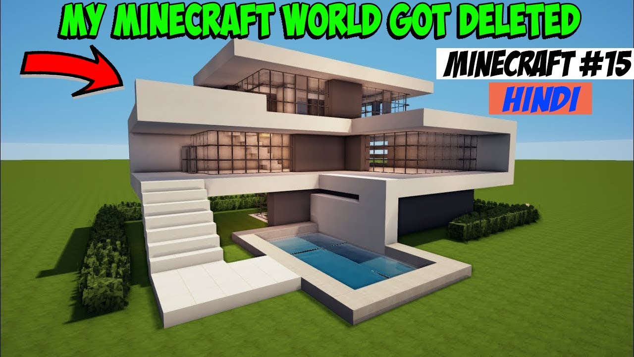 I GOT MY WORLD DELETED MINECRAFT #15 - YouTube