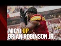 Brian Robinson Jr. Mic&#39;d Up for Week 3 vs. the Buffalo Bills