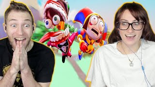 WE NEED MORE OF THIS!!! Reacting to "THE AMAZING DIGITAL CIRCUS: PILOT" with Kirby!