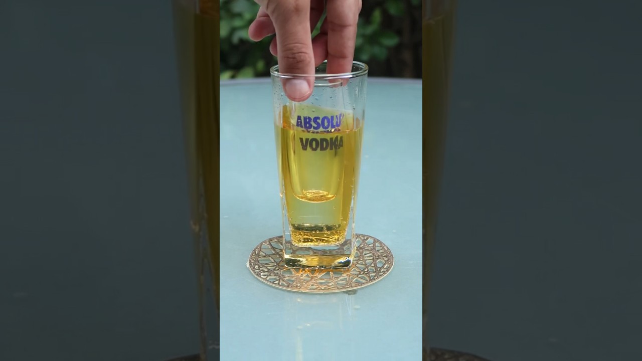 The Coolest Way to Serve Vodka Red Bull ❄️| Drink Hack