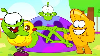 Om Nom Stories: Neue Nachbarn 💫   Der Spielplatz 💥  Lustige Cartoons für Kinder