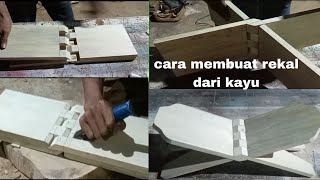 CARA MEMBUAT MEJA AL-QURAN LIPAT DARI KAYU #MEJALIPAT #AL-QURAN