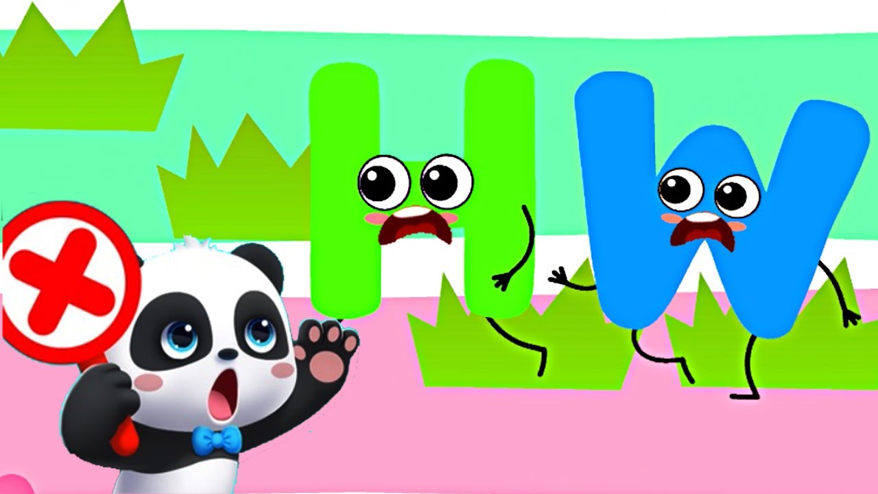 Baby Panda Learning Academy - Lesson 69 - ABC Funny Alphabet