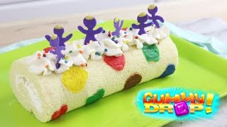 How to Make a Gummy Drop Roll Cake! screenshot 2
