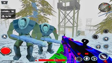 Robot FPS Shoot Strike - Counter Terrorist Robot Game - GamePlay Walkthrough #3