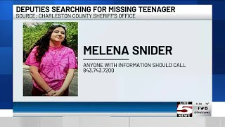VIDEO: Charleston Co. deputies search for missing 17-year-old girl