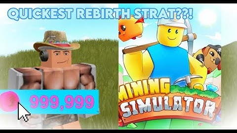 Mining simulator rebirth strategy 1000 rebirths an hour!!! (reaperbytes strat)