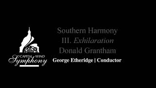 Southern Harmony - Donald Grantham (LIVE)