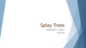 splay tree demo