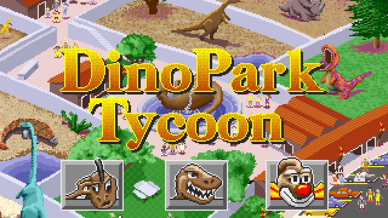 DinoPark Tycoon - IBM-PC AdLib Soundtrack [Emulated]