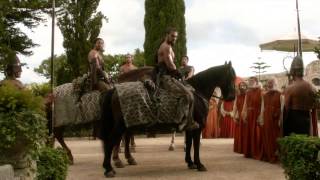 Khal Drogo \& Daenerys Targaryen First Meet - Game of Thrones 1x01 (HD)
