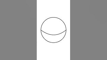 #shorts Draw a sphere (step by step)