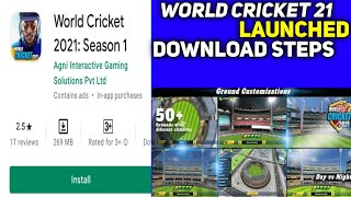 World Cricket 21 Game Launch On Play Store | How To Download World Cricket 21 | World Cricket 21 screenshot 4