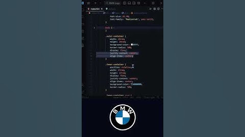 How to make BMW logo? Html CSS #shorts #youtubeshorts #webdevelopment