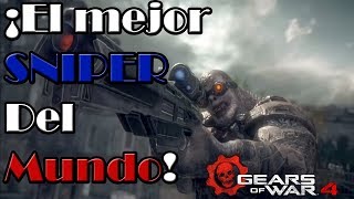 El Mejor Sniper Del Mundo Partida Con El General Ramm De Acero L Gears Of War 4