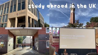 [vie/eng] Study abroad vlog in the UK  First week in Birmingham | Du học Anh