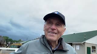 D. Wayne Lukas reflects on Secret Oath's win in Friday's Kentucky Oaks