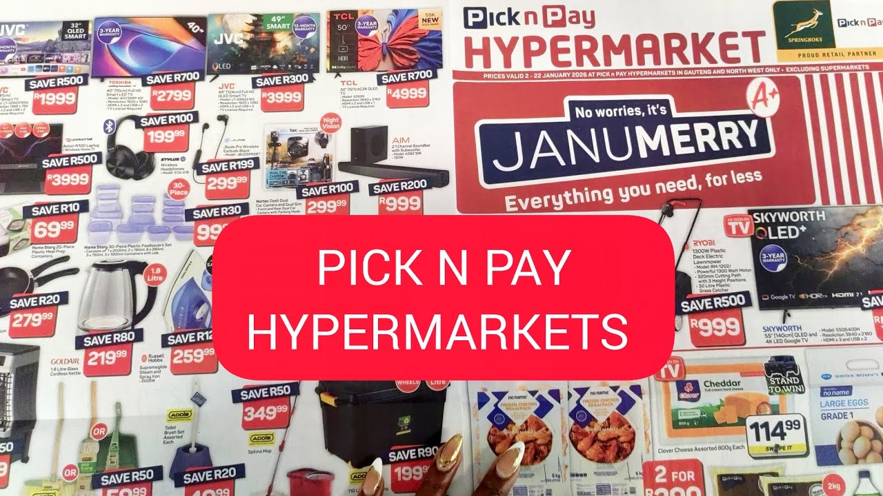 Pick n Pay Hypermarket January Deals You Don’t Want to Miss 🛒🔥 