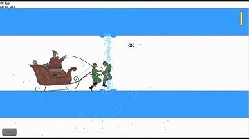 Happy Wheels Ep 1/ Backwards Arrow Run + Santa Crash Test