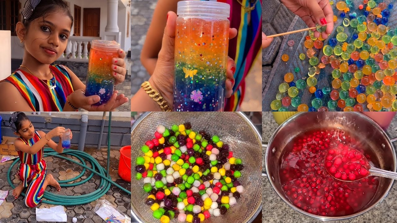 ആദ്യമായിട്ടാണ് ഇതുപോലെ ഒരു #Game #tiyakutty കളിക്കുന്നത്🤯 #Orbeez Crush #RainbowStrawberryBoba🧋 #Fun